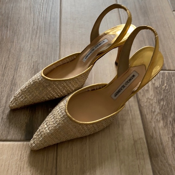 Manolo blahnik sling backs - Picture 1 of 5